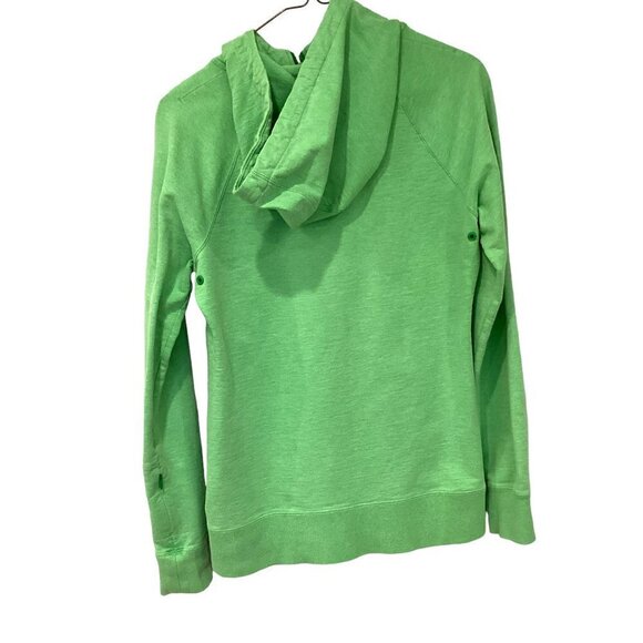 Nike 6.0 Vintage Hooded Sweatshirt Double Zip Athletic Women's Sz Small in Green - Picture 2 of 13